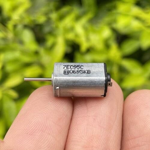 5PCS Mini M20 Electric Motor 8*10mm DC 1.5V-5V 21000RPM High Speed Precious Metal Brush Mute Motor Car AV Device CD DVD Player