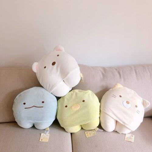 Cartoon Japanese Sumikko Gurashi U Shaped Neck Pillows Soft Travel Pillow Neck Cushion Home Textile For Girls Gifts