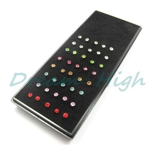 New Arrival Nose Stud Nose Ring Nose Piercing Hot Sale 316l Surgical Steel Fashion Body Jewelry 120pcs/lot Free Shipping
