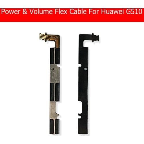 Genuine Power & Volume Flex Cable For Huawei Ascend G510 G520 Side key Button Switch For Huawei G525 U8951D T8951 replacement