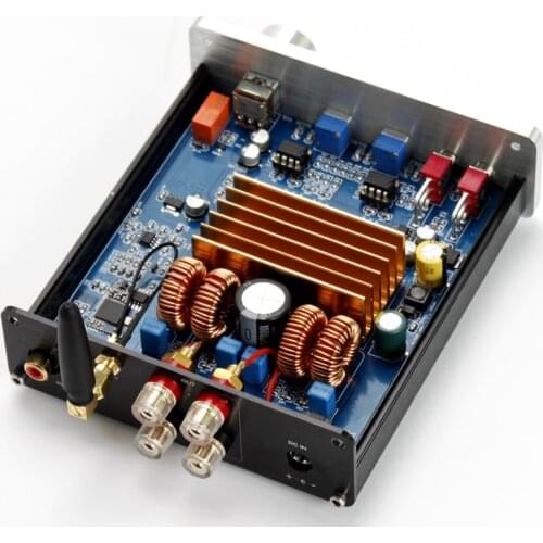Size (mm) : W126 H42 L160 TPA3255 QCC3008 Bluetooth 5.0 APTX 300W + 300W Stereo Digital Power Amplifier