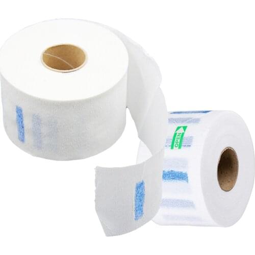 Neck Ruffle Roll Paper Professional Hair Cutting Salon Disposable Hairdressing Collar Accessory Necks Covering WH998