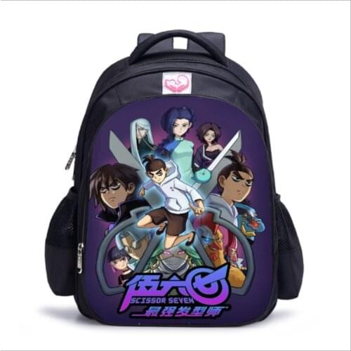 16 Inch Assassin 5 6 7 3D Children School Bags Orthopedic Backpack Kids School Boys Girls Mochila Catoon Bag