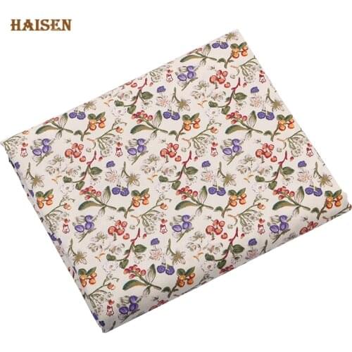 Width 160cm Cotton Twill Fabric Pastoral Floral Calico DIY Childrens Wear Cloth Make Bedding Quilt Home Decoration Buy Meters