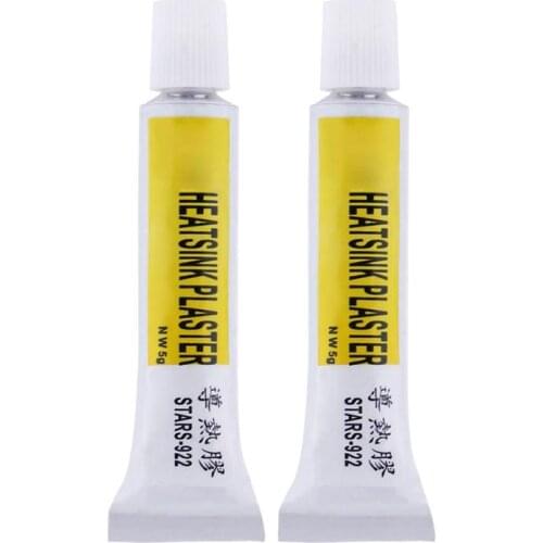 Thermal Conductive Heatsink Plaster Thermal Silicone Grease Adhesive Heatsink Plaster Chip CPU LED IC Cooler Radiator Glue