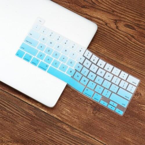 For MacBook New Pro 16 2019 A2141 Touch ID Pro 13 A2251 A2289 A2338 US Layout English Laptop Keyboard Cover Skin Protector