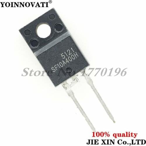 10PCS SF10A400H 10A 400V TO-220F SF10A400