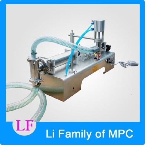 50-500ML Semi automatic Pneumatic liquid filling machine filling shampoo perfume SS304,beverage packer