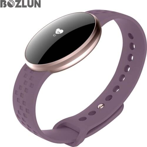 Bozlun Anti-Loss Activity Tracker Fitness Bracelet Womens Watch for iPhone Android Phone with Sleep Monitoring Waterproof Band