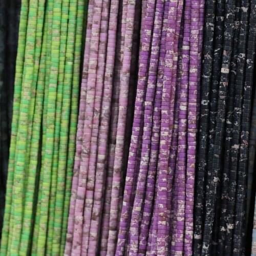 Natural Stone Beads Column shape agates crystal string Loose Spacer Beaded for Jewelry Making DIY Necklace Bracelet Accessories
