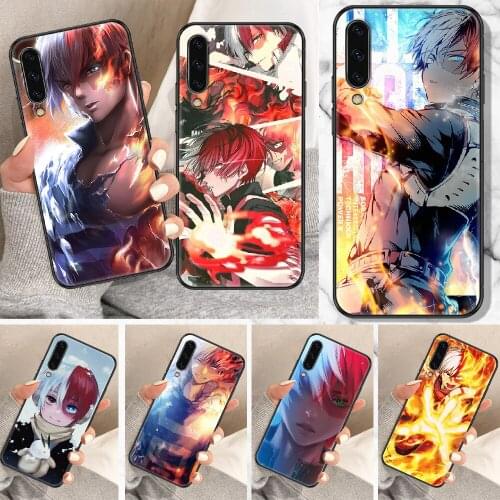 Todoroki Shoto Phone Case For Samsung Galaxy A 10 12 20E 21S 30 32 40 50 51 52 70 71 72 5 6 7 2016 2018 black 3D cell cover