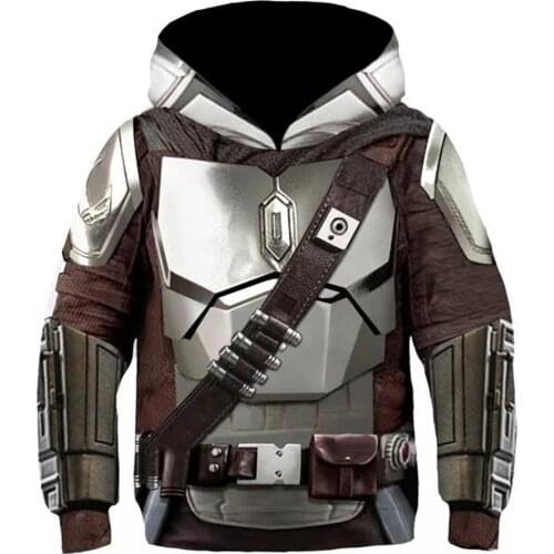 Star Cosplay Hoodie 3D Printed Sweatshirt Kids Children Casual Streetwear Pullover