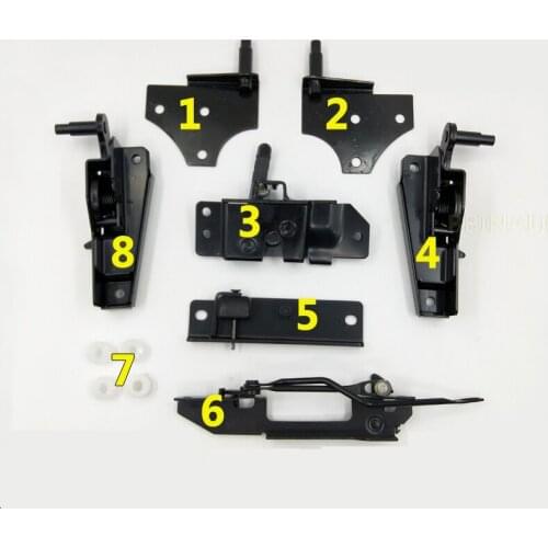 For CATERPILLAR E320C/D Excavator front windshield lock Frame lock Front glass lock catch Front window lock Excavator accessory