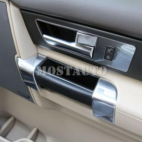 For Land Rover LR4 Discovery 4 2010-2016 Interior Car Door Storage Box Holder 2pcs Car Accessories Interior Car Decor Car Trim