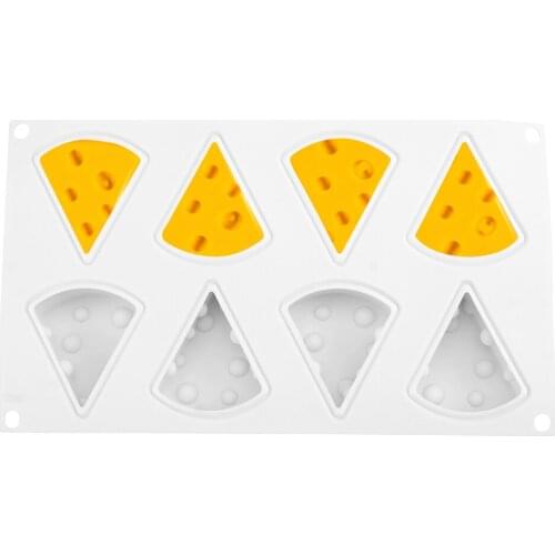 Cake Mould Non-stick Dessert Ring Art Mousse Silicone 3D Mould Cheese Shaped Cake Mold For Baking Kitchen Bakeware Pastry Tools