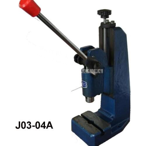 J03-04A precision manual press / hand pull punch,Maximum clamping height 175mm,Nominal pressure 4KN Manual Punching Machine