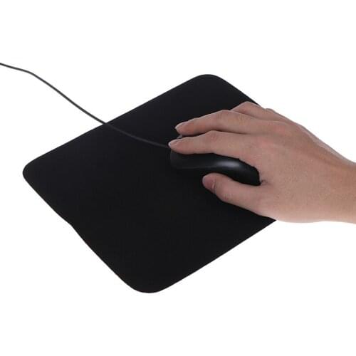 Gaming Mouse Pads 24*20cm Antislip Speed/Control Locking Edge Black Mouse Mat For pad mouse Rug For Laptop PC Computer Tablet