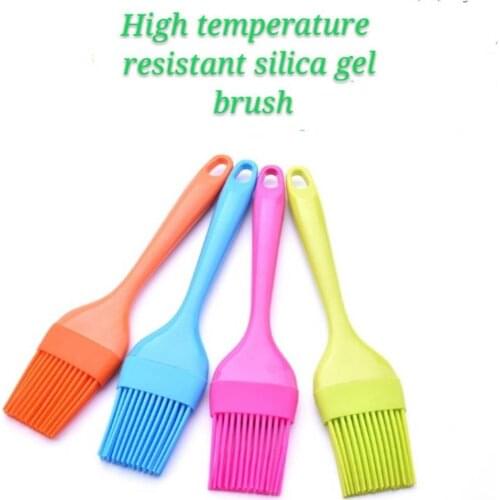 Cake Baking Brush Home DIY Silicone Tools Eco-friendly Bread Oil Cream Cooking Basting Brush Silicon Kitchen Barbecue brush
