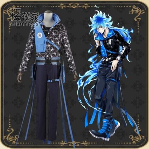Twisted Wonderland Idia Shroud Uniforms Cosplay Costume Free Shipping F