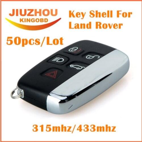 Replacement Keyless Entry Remote Key Fob 315/433Mhz Smart Car Key shell 50pcs with DHL Free shipping