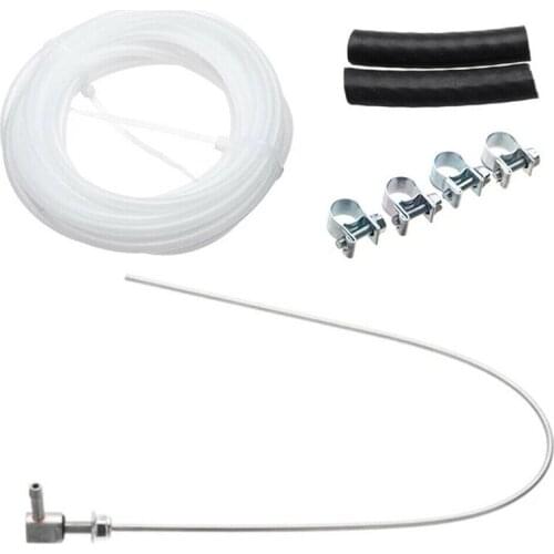 1 Set Car Heater Fuel Stand Pipe 490mm Pick up Fuel Line Clip Hose Clamps Kit Car Fuel Supply System Parts