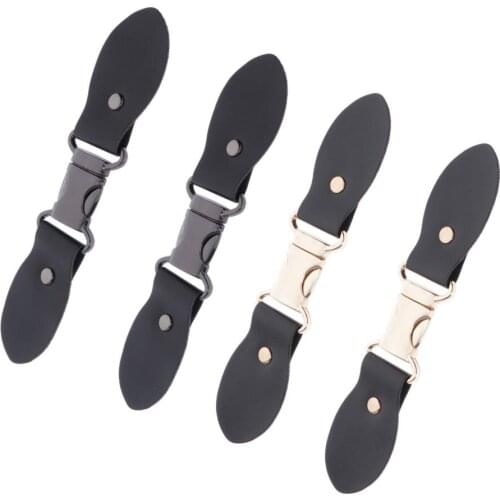 1 Pair Sew on Leather Toggle Snap Buckle Replacement Bag Fastener Making DIY 15.5 x 3.2cm