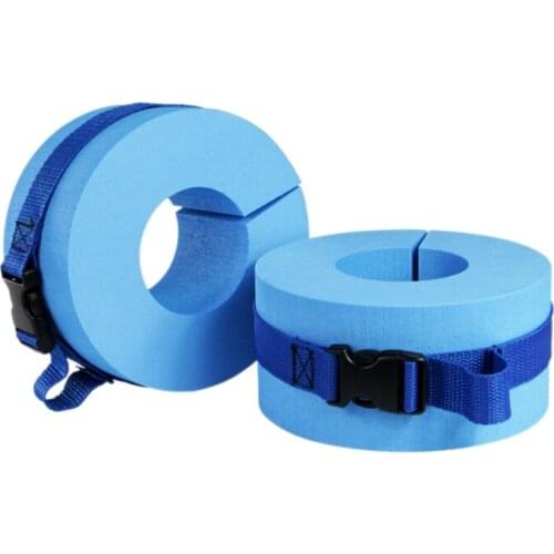 2Pcs Swim Arm Band Set,Water Aerobics Float Ring,Swim Kids Float Disc,EVA Foam Swim Aquatic Cuffs,Float Sleeves Arm Float Armlet