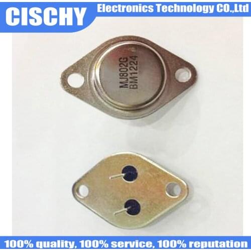 5PCS MJ802 TO-3 MJ802G 30A 100V 200W rough feet high NPN gossan gold seal triode