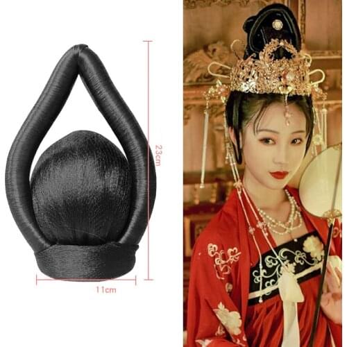Empress Hair Products Fairy Accessories Royal Princess Dress Up Black Halloween Carnival Cosplay Headdress