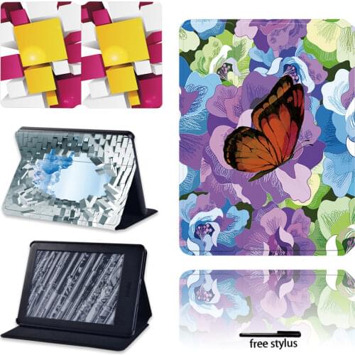 Case for Amazon Kindle Paperwhite 1/2/3/4 Tablet Folding Stand Cover for Kindle 10th Gen 2019/8th Gen 2016 Protective Case