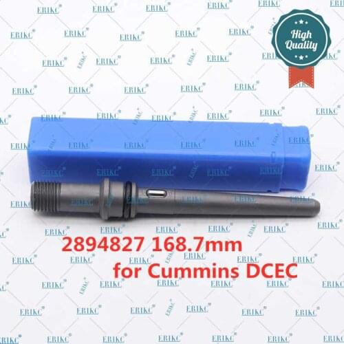 ERIKC 2894827 168.7mm High Pressure Oil Return High Pressure Oil Return Pipe For Cummins DCEC