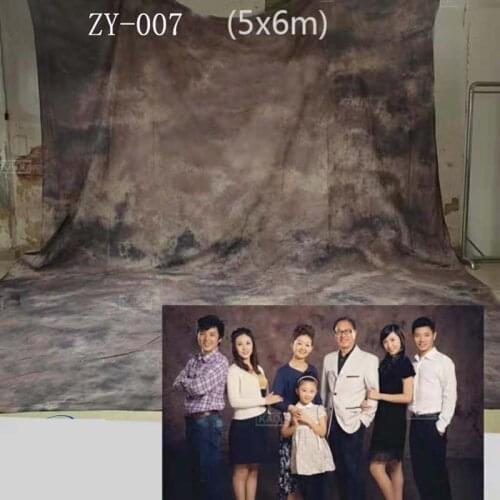 DAWNKNOW 5x6M Large Size Pro Tie-Dyed Muslin Cotton Photography Background Backdrops Family Group Photocall Wedding Photo Studio