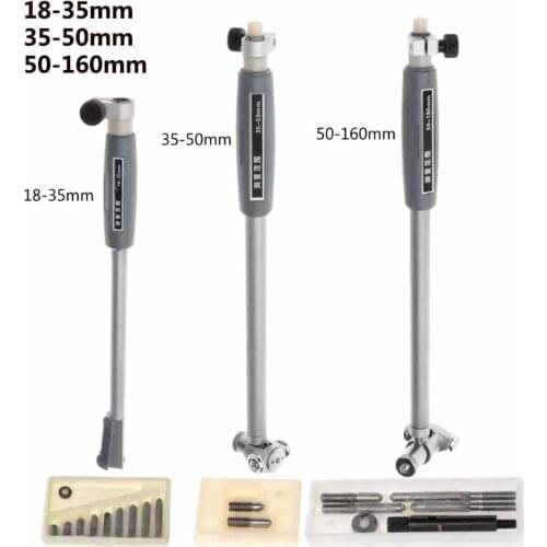 50-160mm Inner Diameter Bore Gauge Measuring Rod + Probe (no indicator) Accessories Inner Diameter Gauge 0-10mm dial indicator
