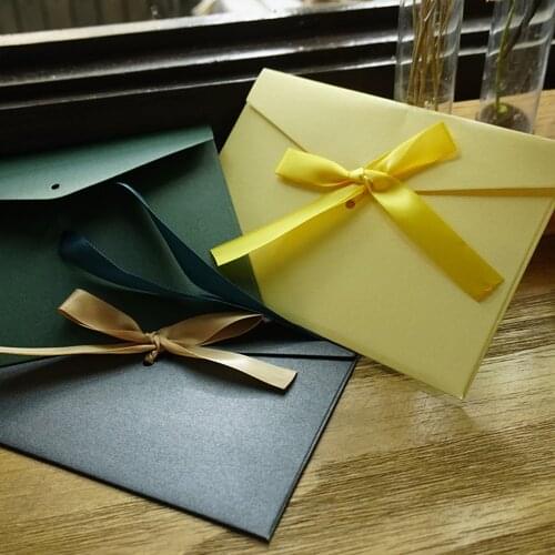 10pcs/lot Vintage Iridescent Paper Envelopes For Letters Mailers Set Kraft Letter Envelope For Wedding Invitation Gift Postcards
