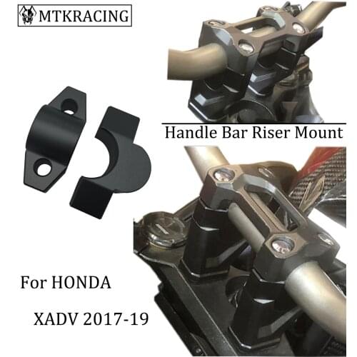 Motorcycle handlebar riser up back move support bar handle riser mounting clamp for honda xadv750 X-ADV xadv 750 2017 2018 2019