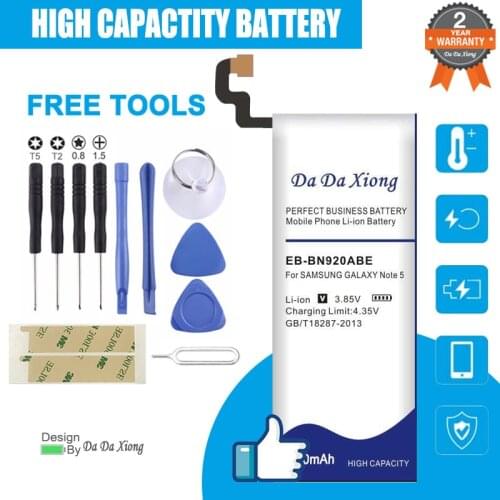 4600mAh EB-BN920ABE Li-ion Phone Battery for Samsung Galaxy Note 5 N9200 N920t