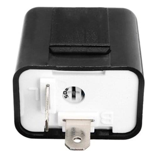 TiOODRE Blinker Flasher 12V Adjustable Frequency Led Flasher Relay Motorcycle Turn Signal Flash Motorcycle Motorcycle Accessorie