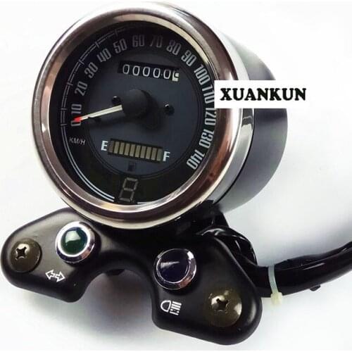 Modification of CG125 Motorcycle Retro-refitting Instrument Meter Odometer GN125