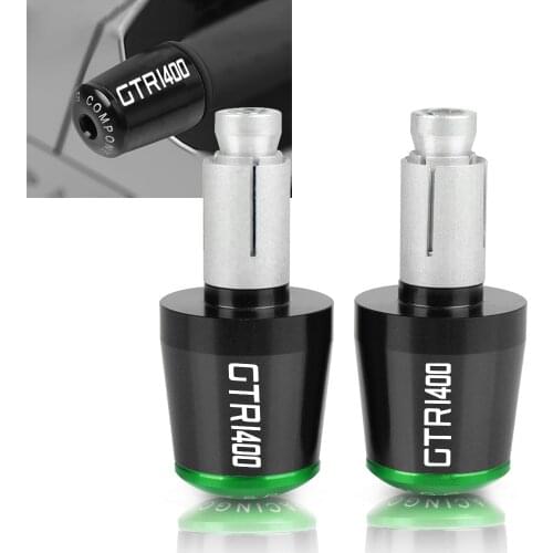 7/8" 22MM Motorcycle Hand Bar Ends Slider Handle Bar End Grips Cap For KAWASAKI GTR 1400 GTR1400 / CONCOURS 14 ABS 2007-2018 08