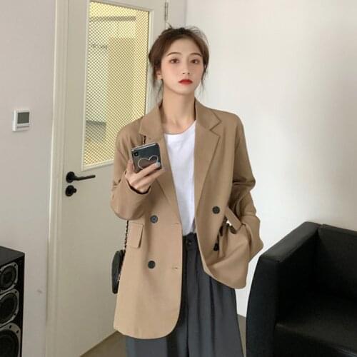Spring and autumn new womens casual suit jacket office lady