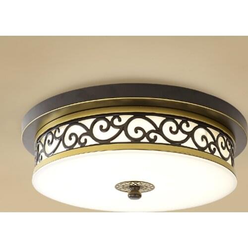 Ceiling lamp branch chandelier retro bedroom lighting ceiling lamp Yiguang hanging lamps gloss modern home decoration accessorie