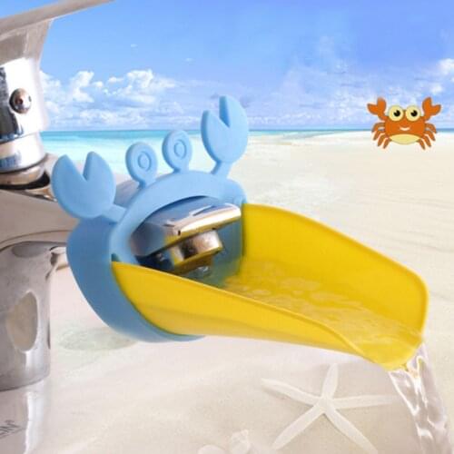 1pcs aucet Chute type Extender Non Toxic Environmental Protection kids hand-washing device Bathroom Sink Washing Hands tool