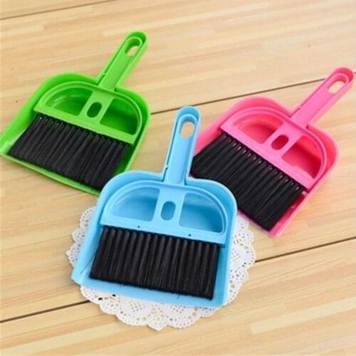 Sweep Cleaning Brush Cleaning Supplies Broom Sweeper Dust Broom Tool Mini Desk Dustpan Set Car Sofa Keyboard Desktop