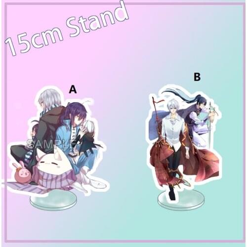 Spiritpact Duan Muxi Yang Jinghua yaoi scene Anime Acrylic Stand Figure 15cm