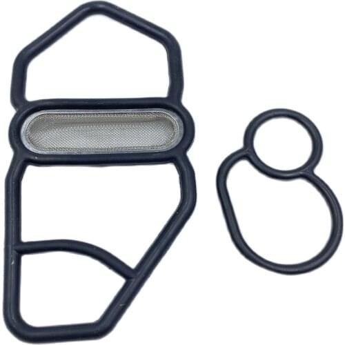 2pcs 36172-P08-015 15825-P08-005 Upper + Lower Solenoid Gasket Fit for Honda GSR NSX D16Z6 B18C1 B16A2 B18C5
