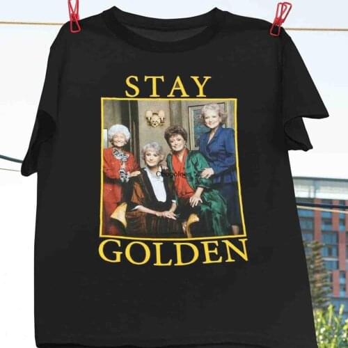 The Golden Girls Cast Charcoal Gray TV Show Vintage Stay Golden 80s 90s T Shirt The Golden Girls