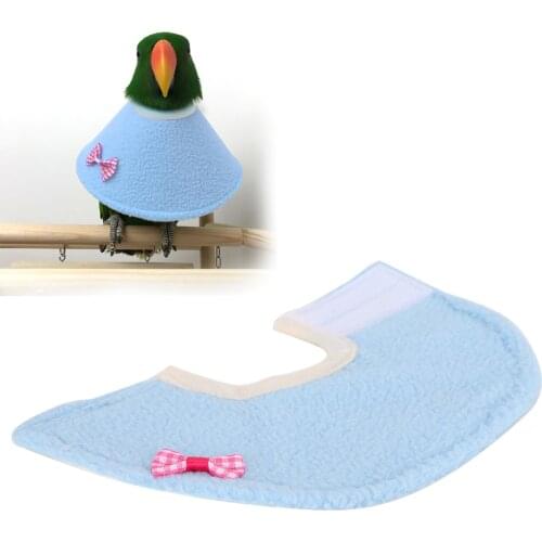 Bird Anti-Bite Neck Collar Parrots Adjustable Recovery Collar For Red-Breasted Parakeet Eclectus Parrots Dropshipping New