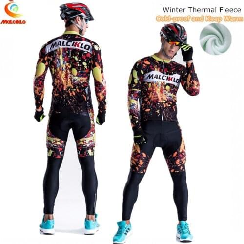 High Quality mens cycling jersey pro team warmer winter cycling clothing thermal fleece ropa clismo hombre mountain bike wear