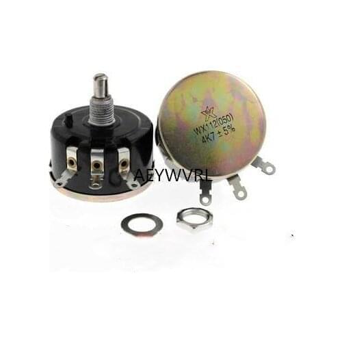 WX112(050) 5W 100R 220R 470R 1K 2K2 4K7 10K 22K 33K 47K Potentiometer