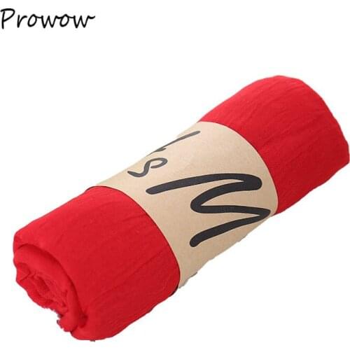 Candy Colored Womens Scarves Linen Scarves Solid Color Cape Shawl Ultra Luxury Brand Muslim Hijab Muffler Scarf W008